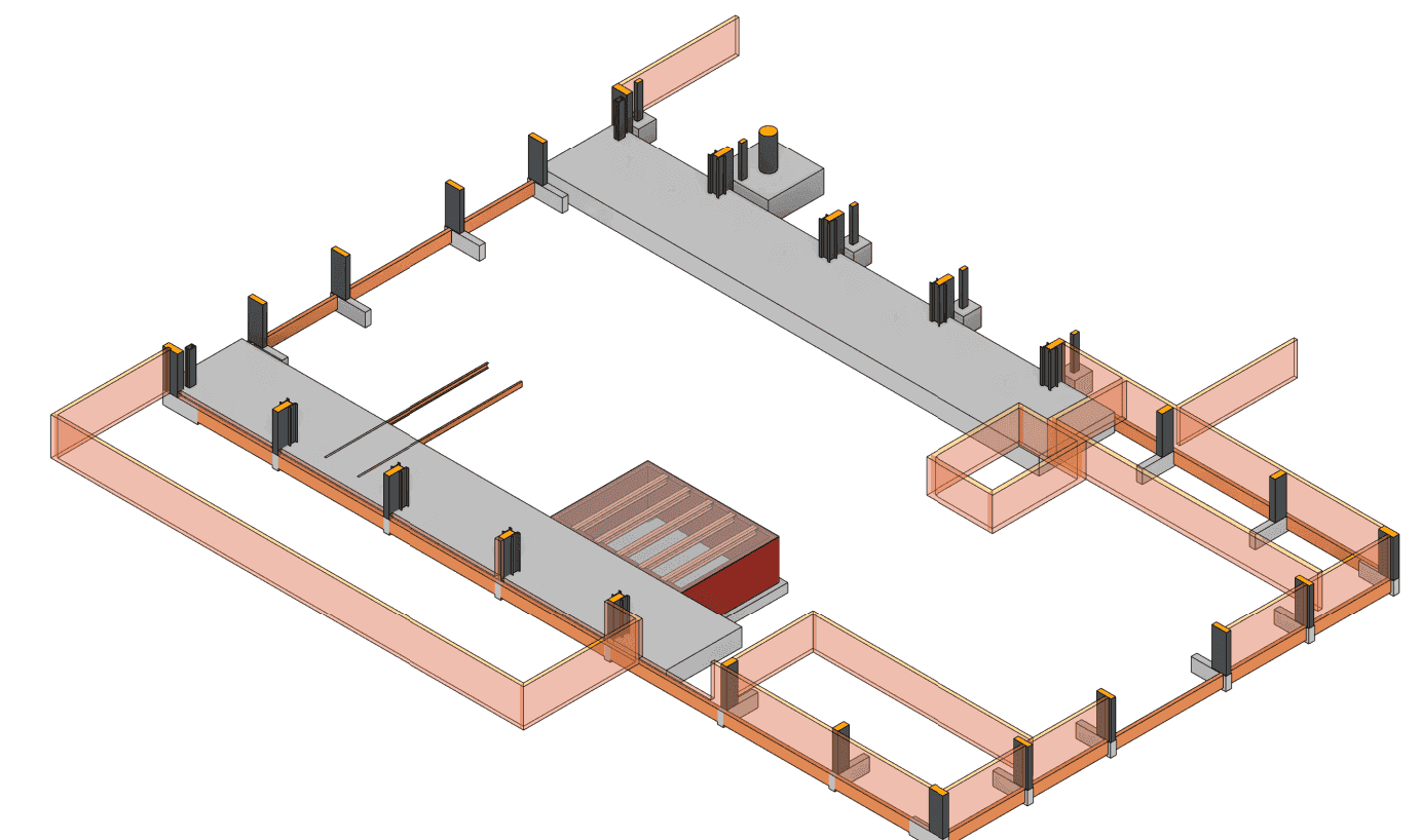 Refuerzo de taller de Partiluz — detalle estructural