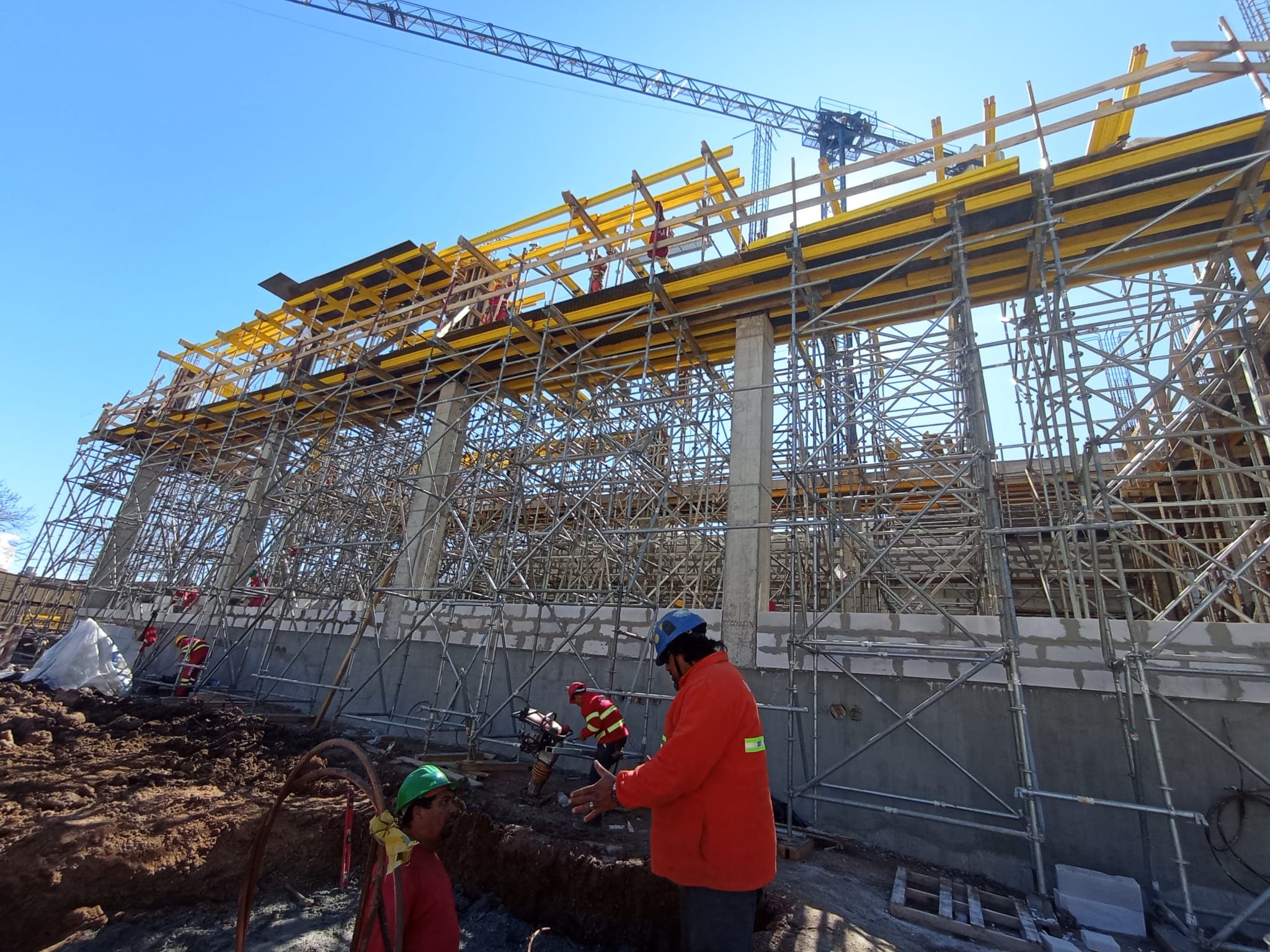 Subestación MVP — detalle estructural