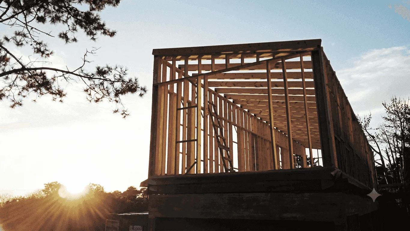 Casa modular GAR — detalle estructural